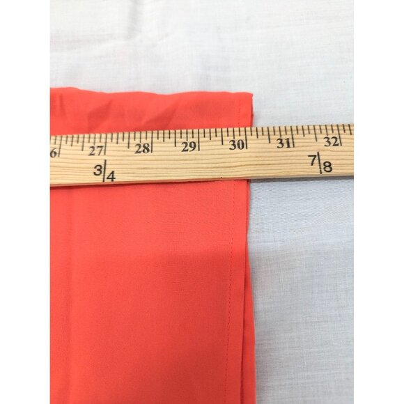 Cato Woman Orange Sleeveless Polyester Blouse Asymmetrical Hem Line Size 22/24W - Picture 8 of 11